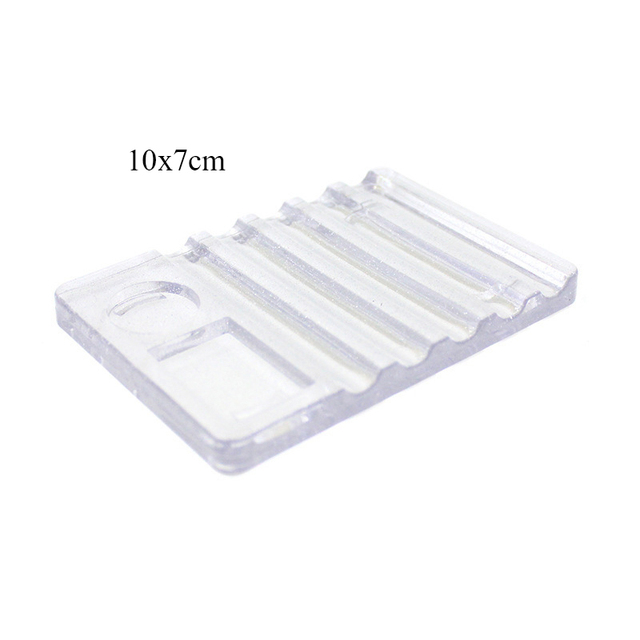 5 rutnät nagelkonst målarpenselhållare nagelborsteställ målarpennställ hållare för uv-gelpensel displayhållare manikyrverktyg: Klar