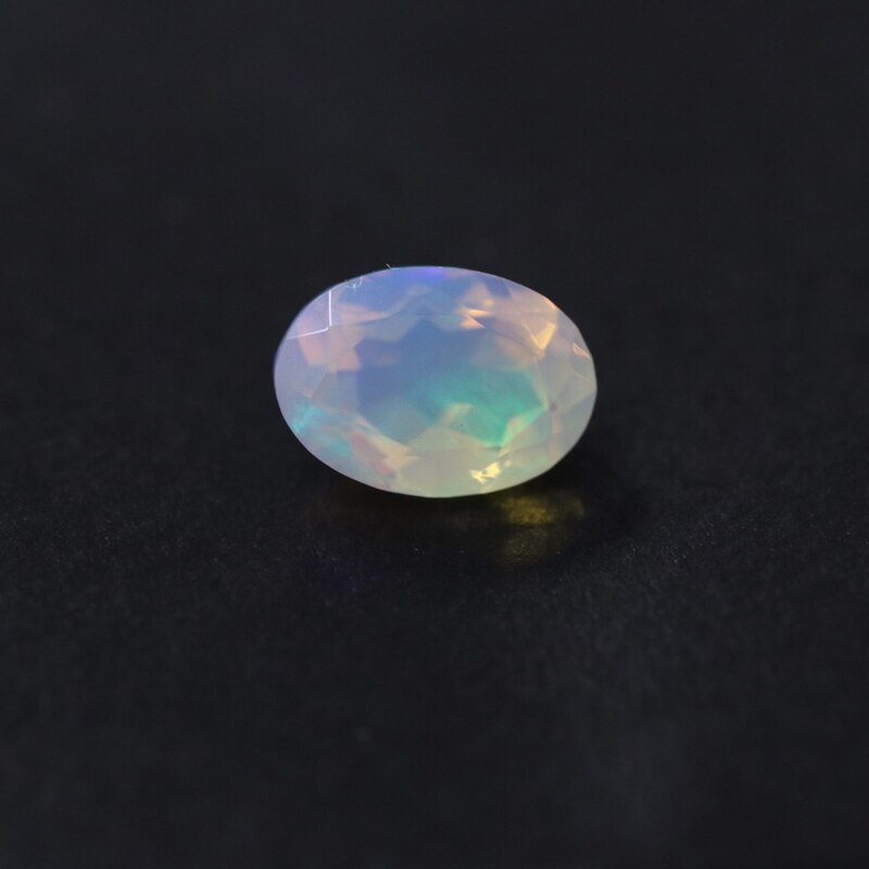 Natuurlijke Ethiopische Kleurrijke Cut Opal Oval 7*9 Mm Ongeveer 1.35ct Top Natuurlijke Precious Losse Edelstenen Diy Sieraden