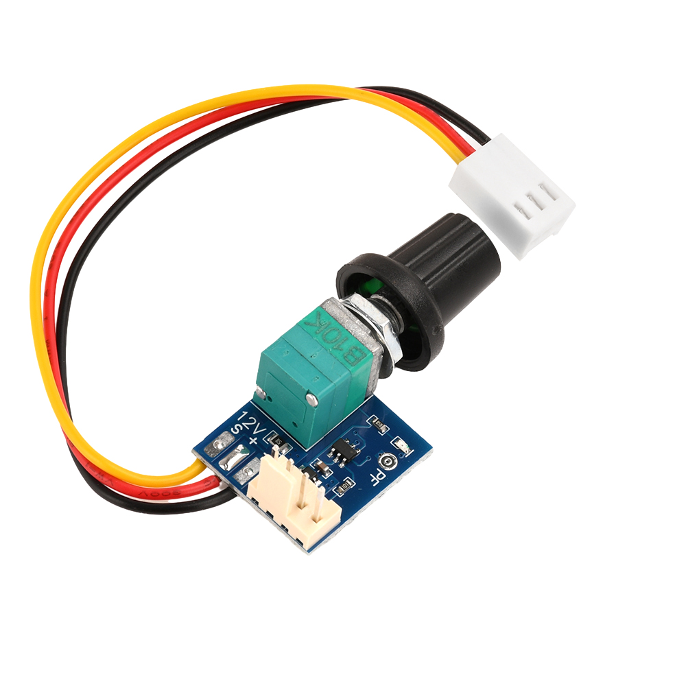 DC5-12V PWM Lüfter Geschwindigkeitsregler Manuell 3Stift 4-Draht mit Schalter Chassis Rauschunterdrückung Lüfter Geschwindigkeitsregler für PC CPU Kühler Lüfter