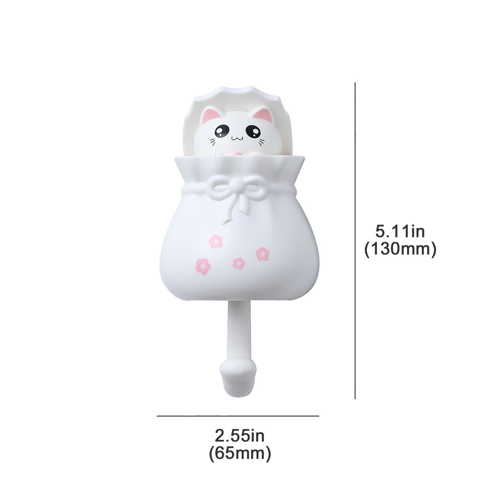 Cartoon Kat Handdoek Muur Opknoping Haak In Badkamer Keyrack Van Keyless Deur Achter Woonkamer Slaapkamer Tassen Hoeden Handdoeken Muur haken
