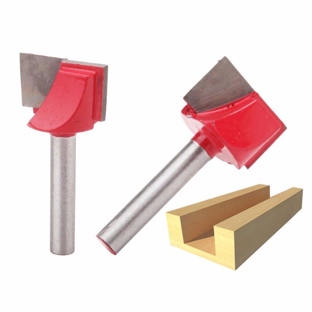 1Pc 10/13/16/18/20/22/25/30/32mm Surface Planing Wood Milling Router Bits Bottom Cleaning Wood Cutting Router Bit