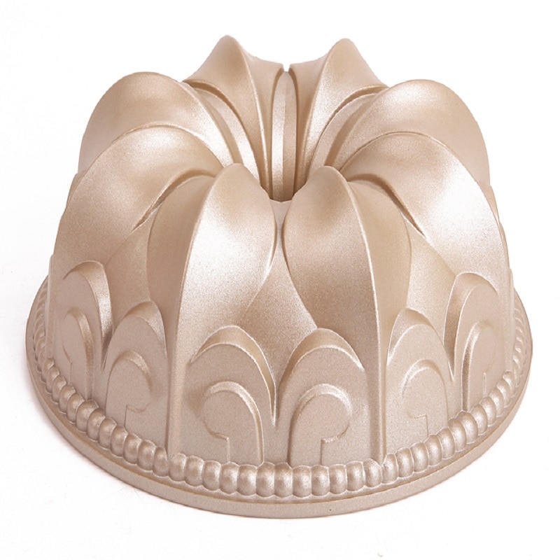 Cakevorm Gouden Lelie Non-stick Holle Cakevorm Gegoten Aluminium Materiaal Bakken Pan Cake Pan Mini Pan Bakken