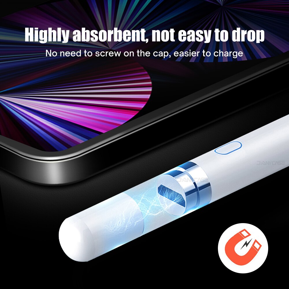 For iPad Pencil Apple Pen Stylus for iPad mini 6/5 Air 4 10.9 10.5 Pro 11 12.9 10.2 7/8/9th Gen Touch Pen 애플펜슬