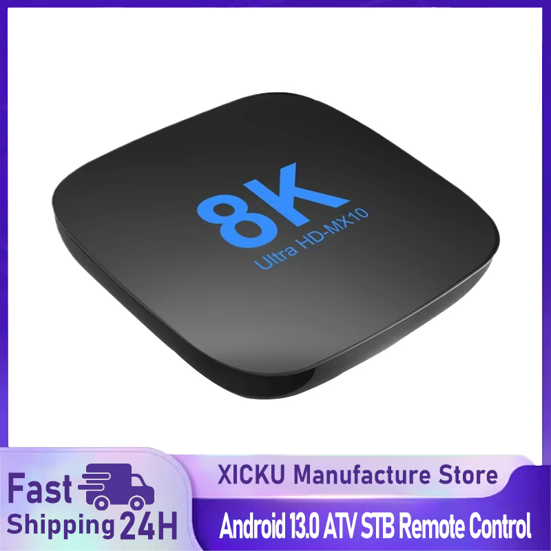 Transpeed android 13 tv- boks atv dual wi-fi med tv-apper, 8k video-  bt5.0+ rk3528 3d stemme-mediespiller, set-top-boks, fjernkontroll