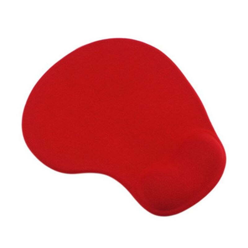 Tapis de souris de bureau avec support de poignet en gel, pour jeu, ergonomique, repose-poignet: Or