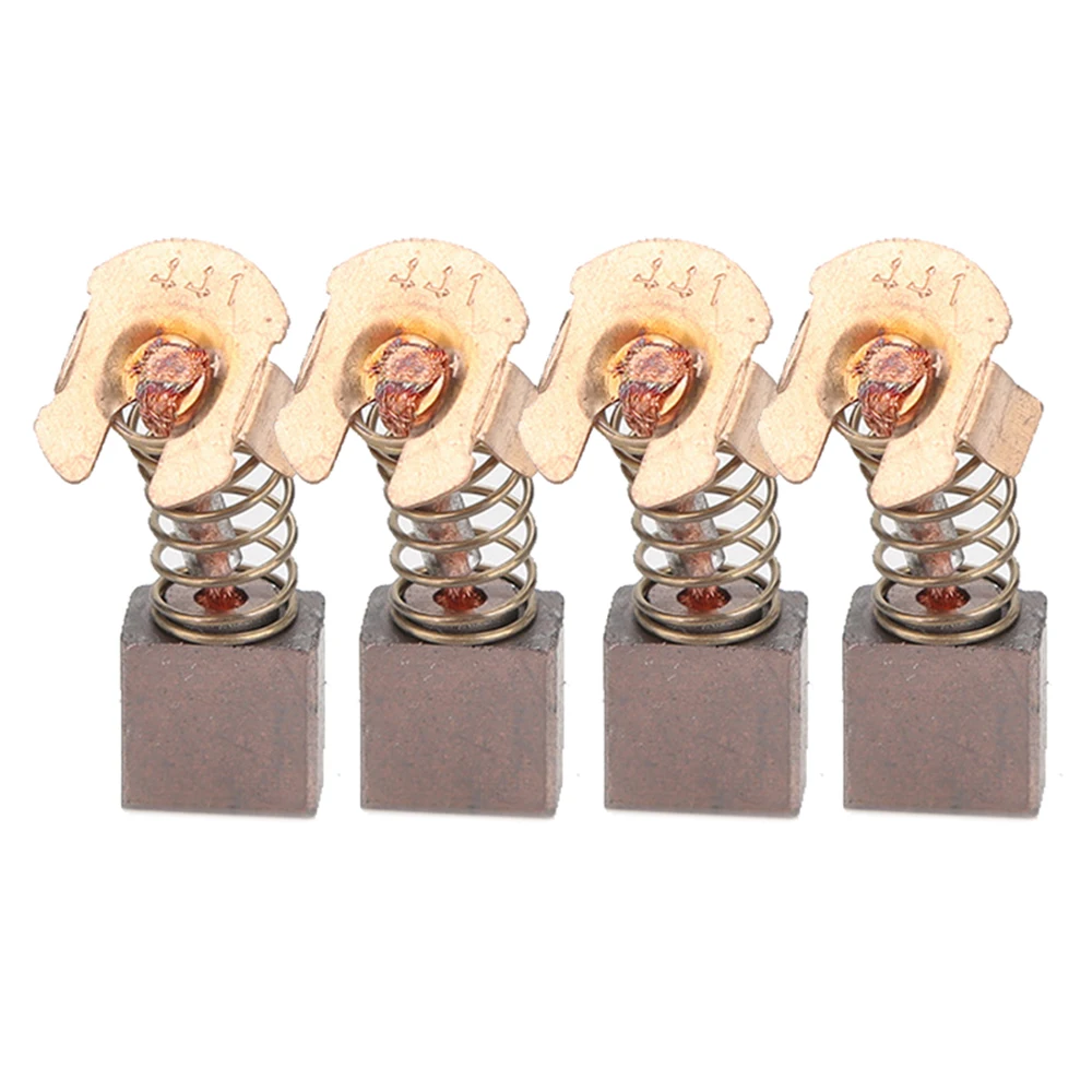 For MAKITA CB441 CB432 DTW450 DSS611 DSS610 BSS611 BSS610 Carbon Brushes Set of 4 Brushes Copper and Carbon Material