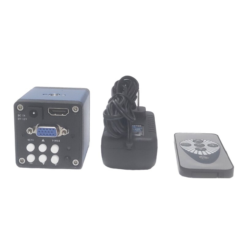 Remote Control 14MP 1080P Full HDMI-Compatible VGA Industrial Digital Microscope Camera For Soldering Lab PCB Test Microscopio