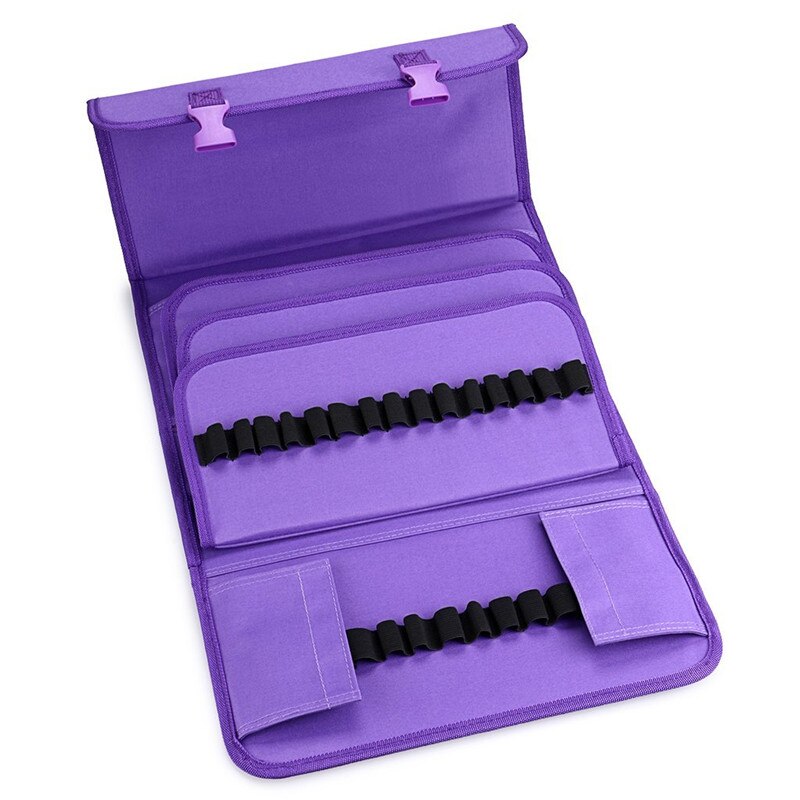 OLIKE Marker 120 Holders Organizer Case Storage for Primascolor Copic Marker So on Fits from 15mm to 22mm Diameter