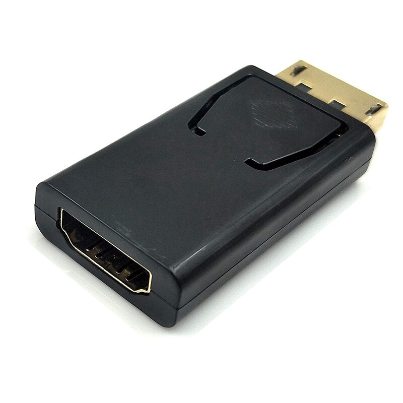 2Stck DP ZUM HDMI Adapter HD 1080P 3D Displayport Stecker Auf HDMI Buchse Konverter 1,4 V Gold Überzogene Video Adapter für PC TV