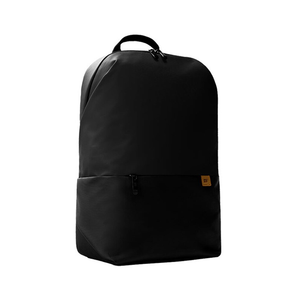 Originele Xiaomi Eenvoudige Toevallige Rugzak 20L Grote Capaciteit Super Licht Innovatieve Waterdichte Zijzakken Laptop Rugzak: black