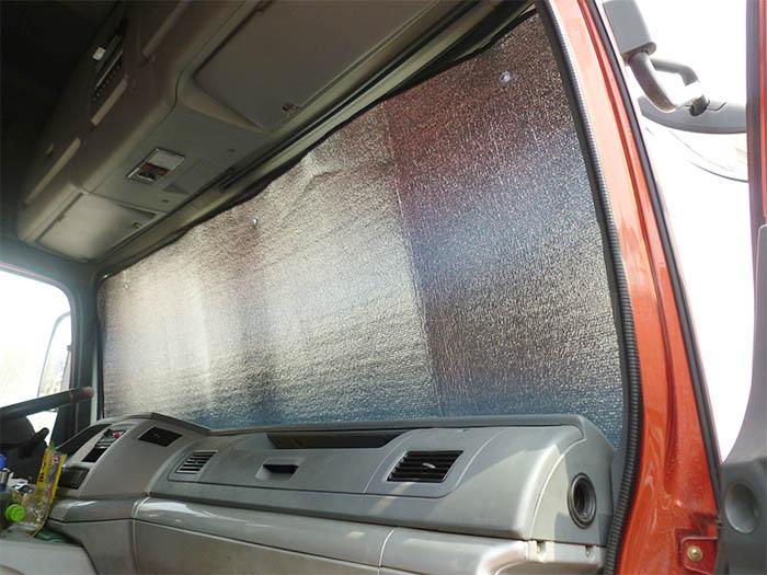 Grande caminhão com sombrinha protetor solar isolamento placa colarinho Kangrui H1H2 gold cup Jianghuai Kangling MRT ace 757