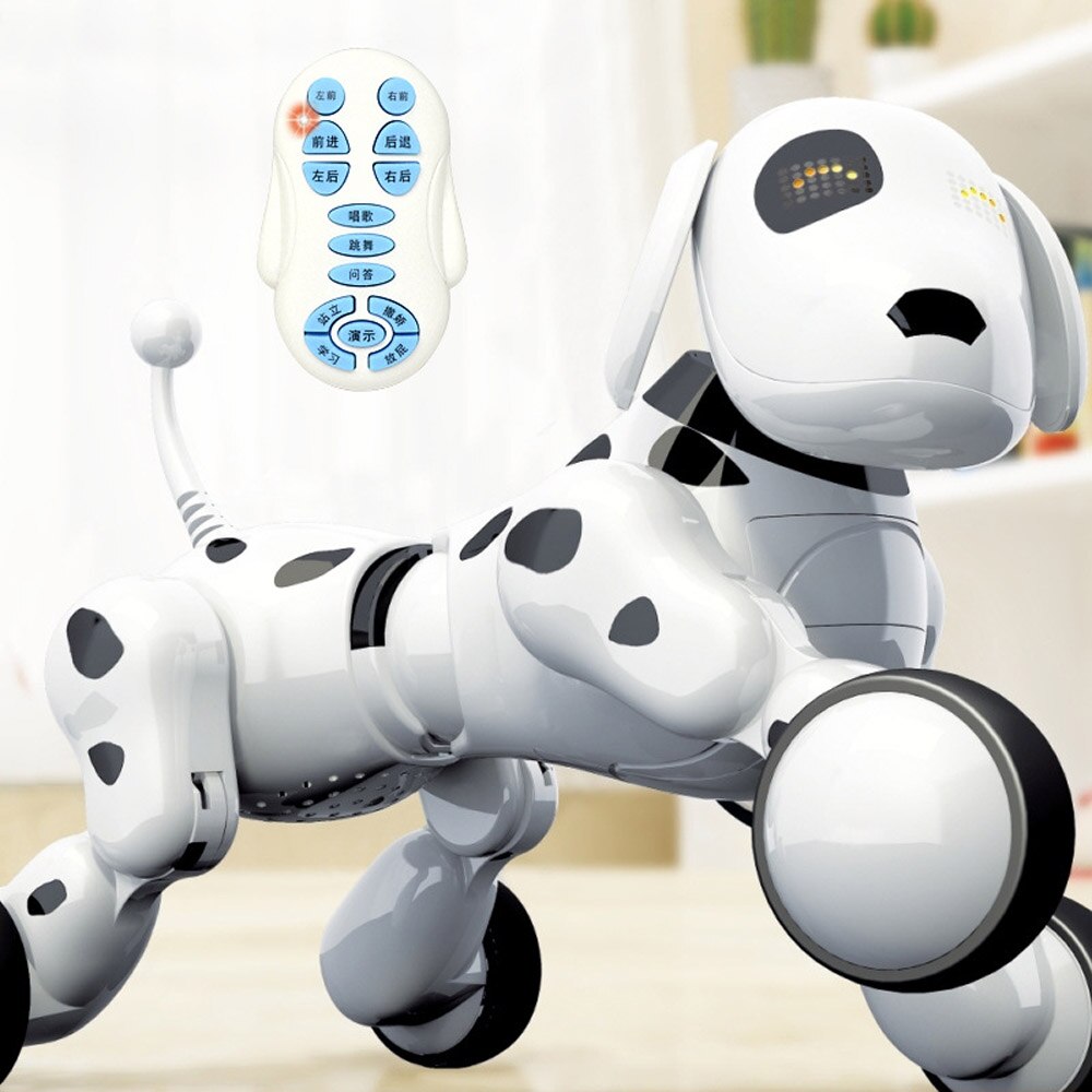 Intelligente Machine Speelgoed Hond 2.4G Draadloze Afstandsbediening Hond Puzzel Elektrische Dansen Programmering Hond kinderspeelgoed