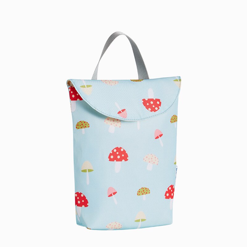 Baby Windel Tasche Tragbaren Multifunktions Windel Tasche wiederverwendbar Wasserdichte Reise Wetbag Mutterschaft Windel Kinderwagen Zubehör Tasche: D