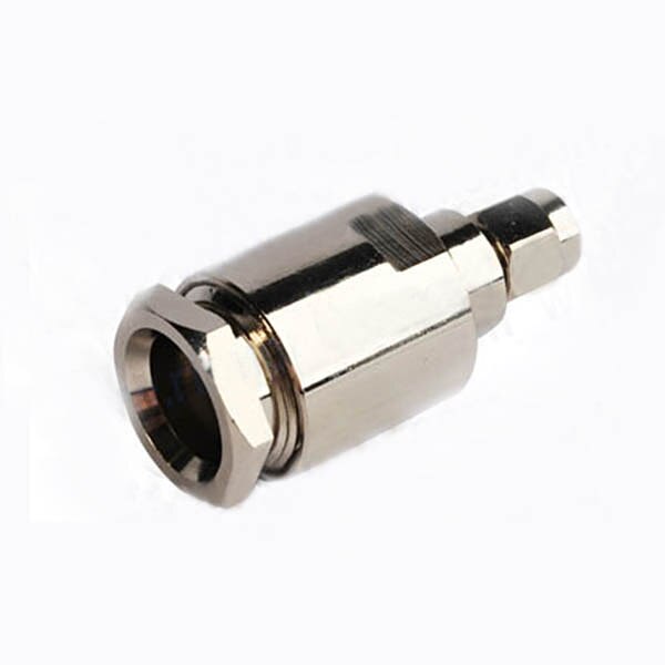 1 pc sma macho plug rf conector coaxial para rg8 rg213 lmr400 em linha reta novo atacado