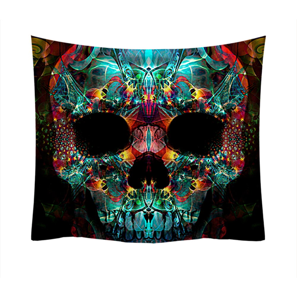 Tapestry Wall Hanging Bohemian Skull Lion Moon Dreamcatcher Decorative Tapestry Living Room Bedroom