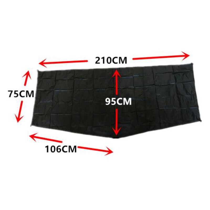 3F UL GEAR LanShan 1 – tapis de sol de tente 210x95cm, imperméable, résistant à l&#39;usure, toile de sol originale en silnylon
