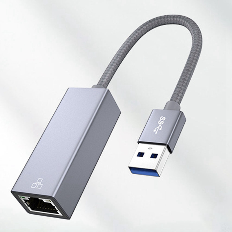 Driver-Free Network Adapter USB 2.5G Ethernet Adapter USB3.0 To RJ45 LAN Network Adapter 2500Mbps For Computer