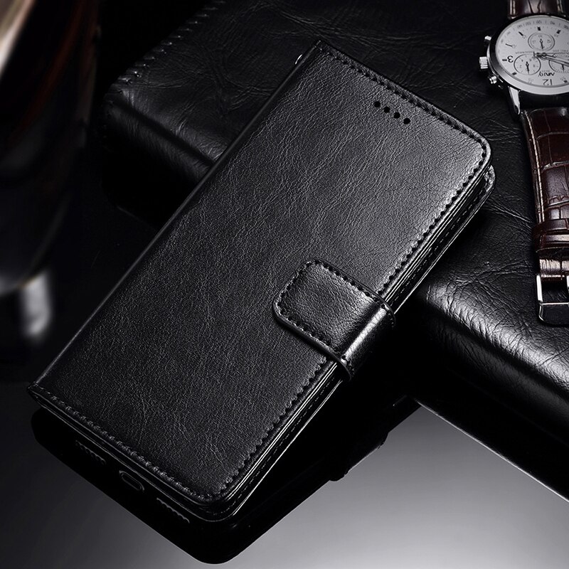 Luxury Wallet Cubot P30 Case Funda Vintage Flip Leather Cases Business Protective Cover With Front Card Slots Phone Book 6.3": CX Black