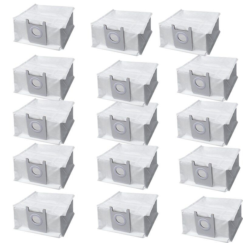 Original Roidmi EVE Plus Bag Robot Vacuum Cleaner Dust Bags Garbage Storage Bag Replacement Accessories Parts: 15 PCS Dust bag