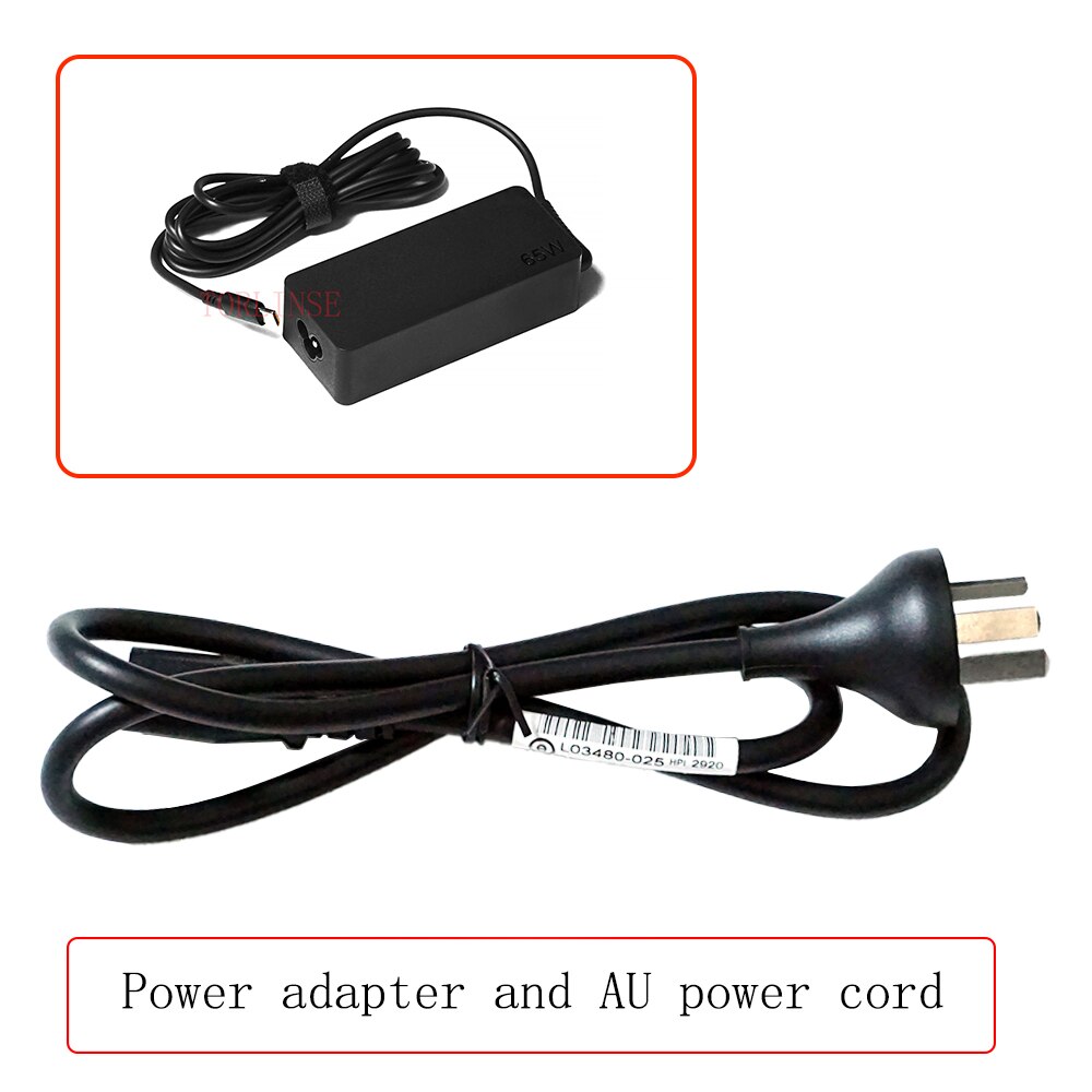20V 3.25A 65W USB Type C Power Adapter Charger for Lenovo Thinkpad X1 carbon Yoga X270 X280 T580 P51s P52s E480 E470 s2 Laptop: AU