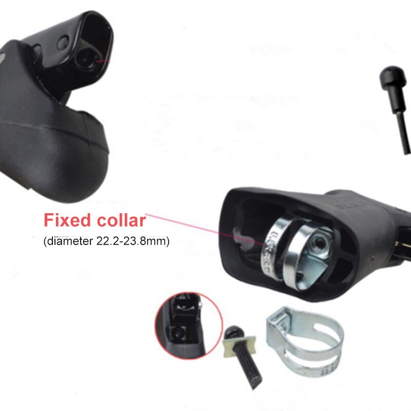 Bicycle Brake Handle MTB Mountain Bike Cycling Brake Levers Front &amp; Rear Brake Levers Handlebar Set Aluminum Bike Parts