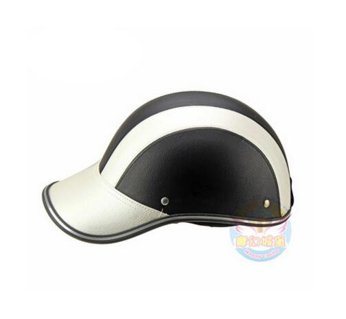 Motorcykel hjelm halv ansigt hjelme 55-60 cm baseball cap stil sikkerhed hård hat anti-uv klassisk stil 8 farver cascos para moto