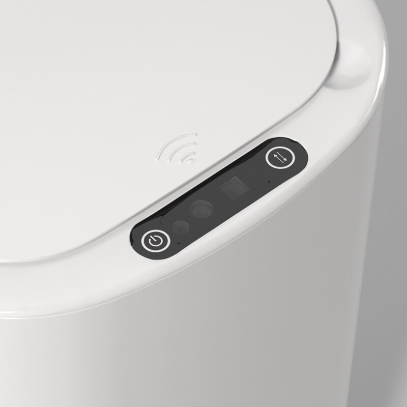 15L Smart Prullenbak, Automatische Elektrische Prullenbak Voor Keuken, Badkamer, Woonkamer, inductie Kick Usb Charger Prullenbak