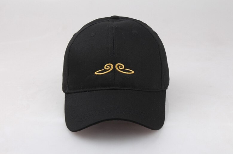 Golden Hoop Stitching owl Cotton Baseball Hat, golden cudgel Embroidered Casual Hat, Ladies Dad Hat, Bone Cap