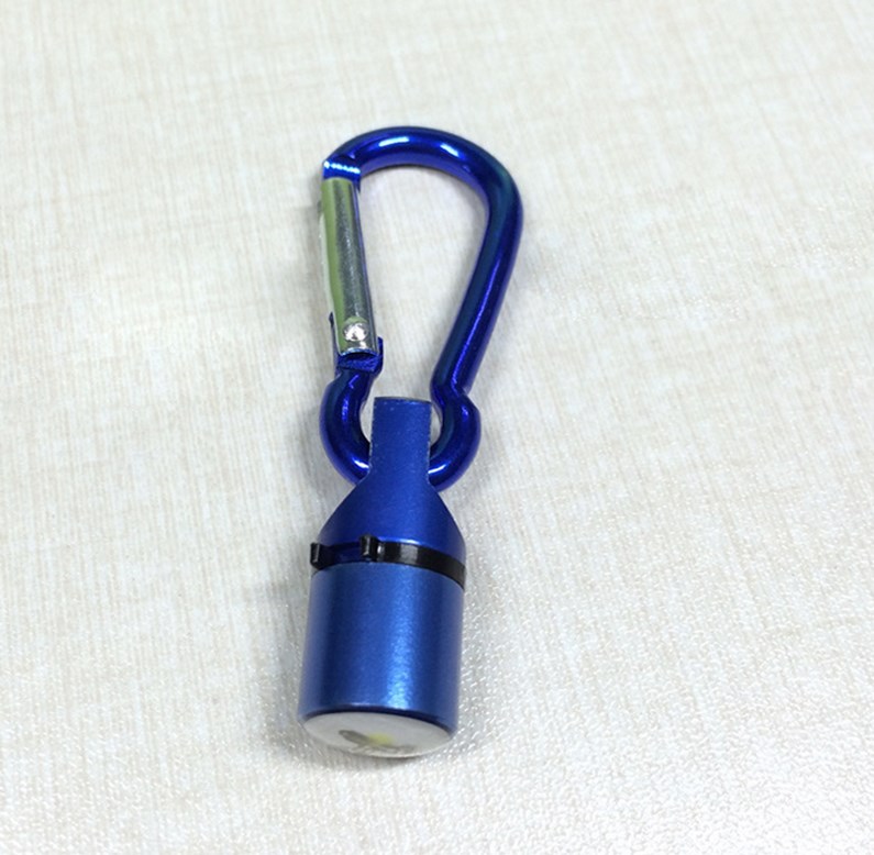 Safe Aluminum Dog Cat Pet Safety Flashing Flash LED Light Collar Tag Waterproof: Blue