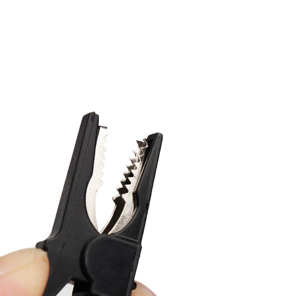 5Pcs 55X35Mm Hv Alligator Clip Batterij Test Clip Voor Banana Plug Multimeter Pen Kabel Probes Krokodil clip Batterij Auto Auto