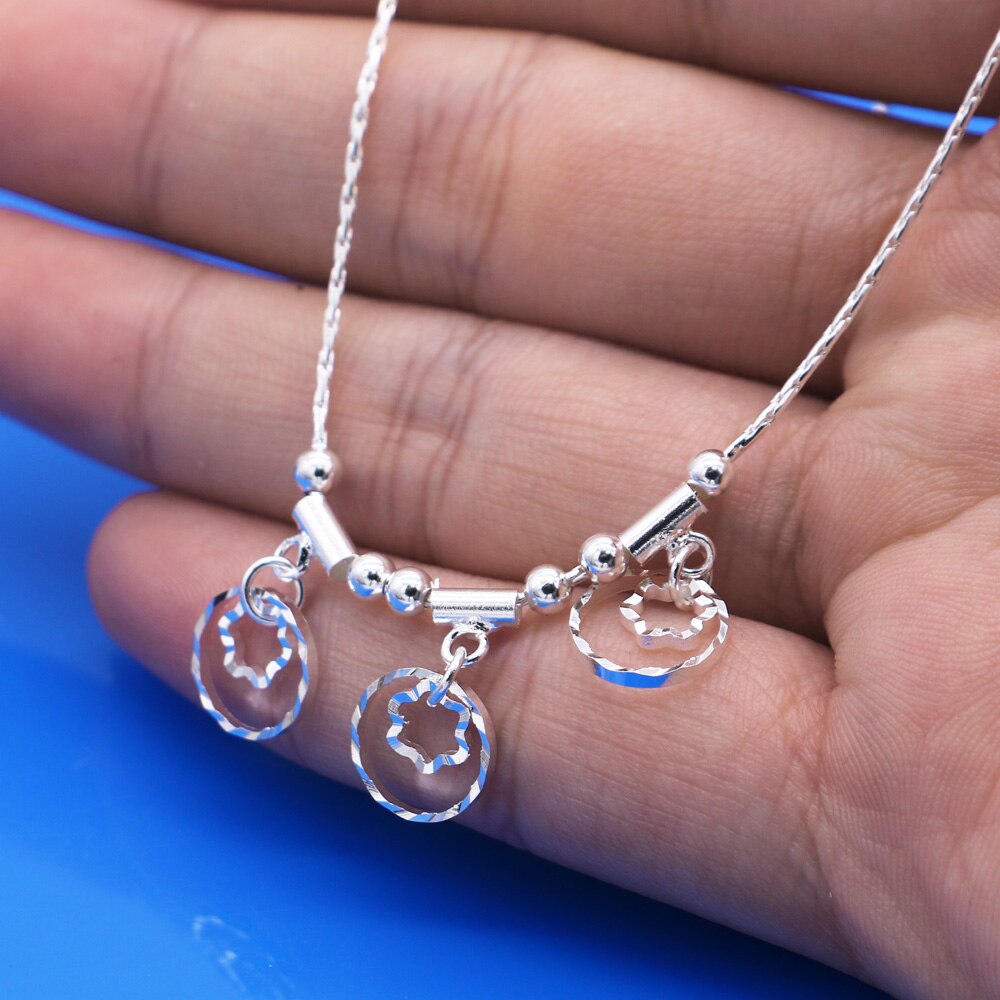 Foot jewelry geometric flowers anklets nice for women girl foot jewelry