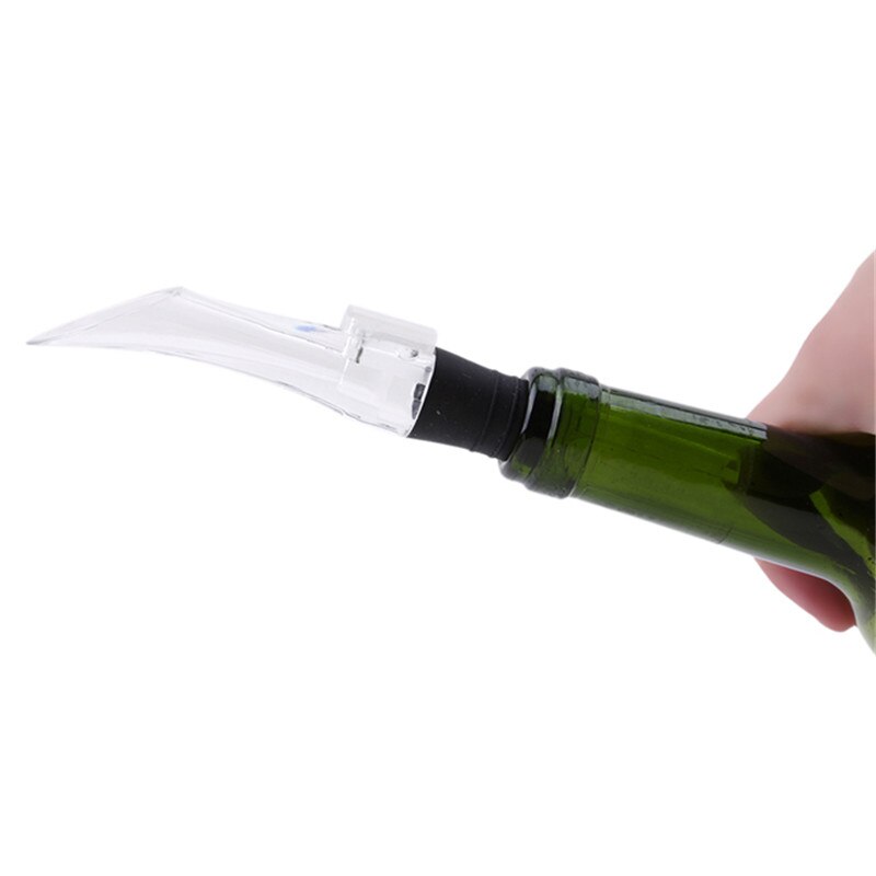 1Pc Draagbare Wijn Decanter Rode Wijn Beluchten Schenker Tuit Decanter Wijn Beluchter Quick Beluchten Gieten Tool Pomp
