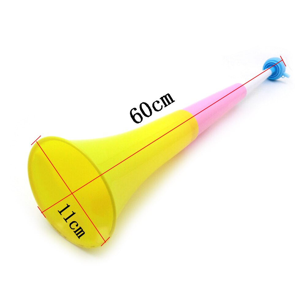 Corne De Stade Vuvuzela - Pour Supporters | Enfant Et Adulte | Voie Puissante | Couleur Aléatoire