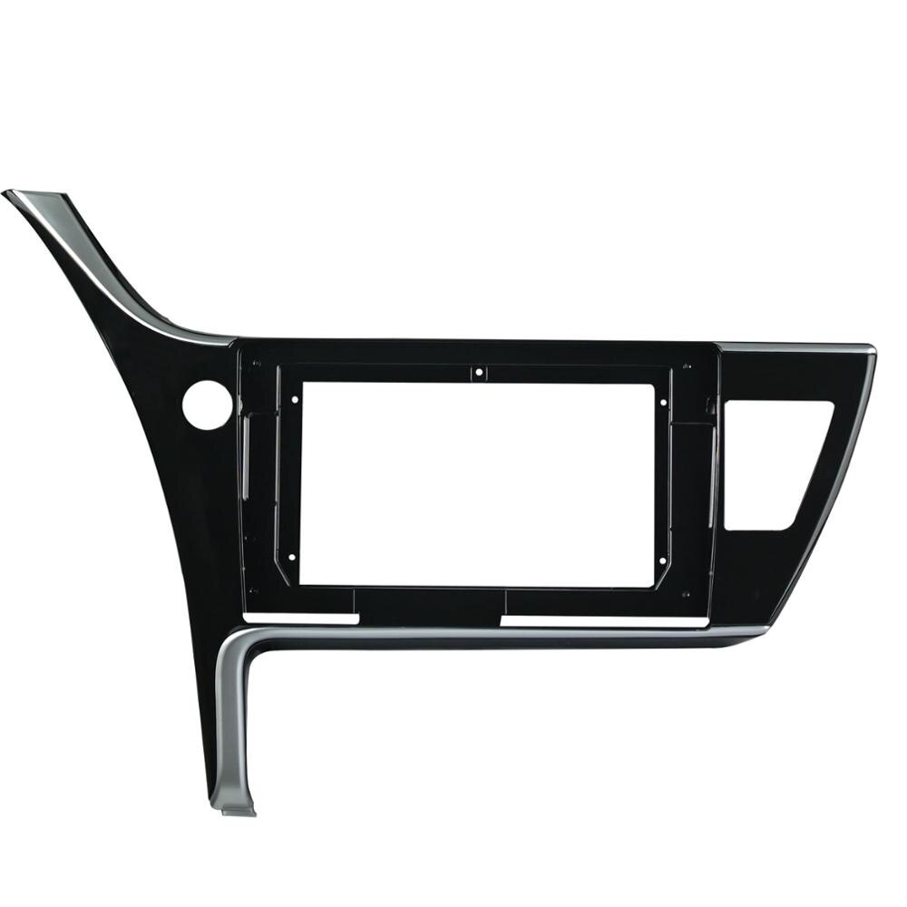 Panel adaptador de marco de dvd para coche, instalación de montaje en tablero, 10,1 pulgadas, 2DIN, para TOYOTA COROLLA , rueda izquierda