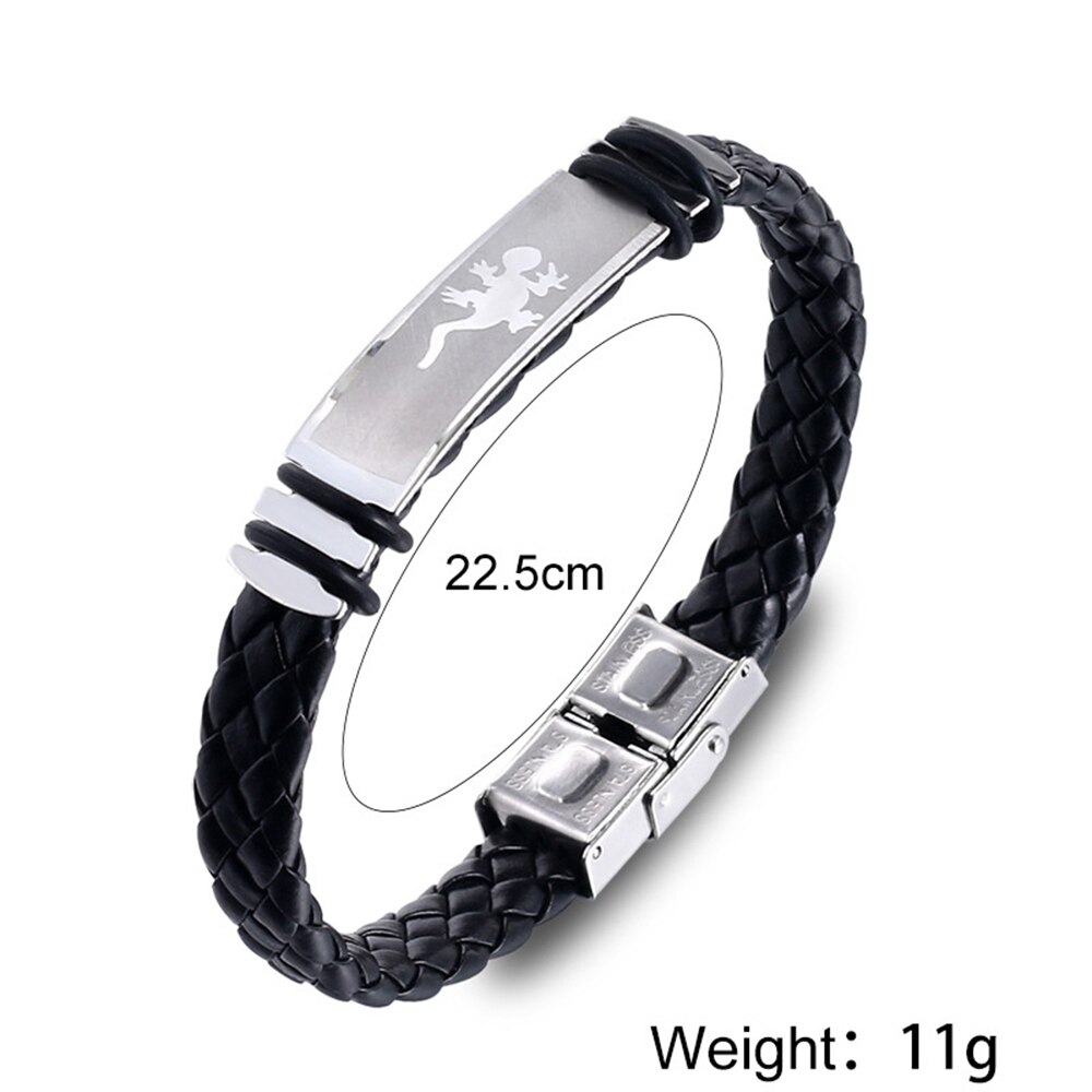 KaiMin Metal Bracelets Men Scorpion Charms Men Bracelets Punk Man Bracelets & Bangles Wristband Jewelry