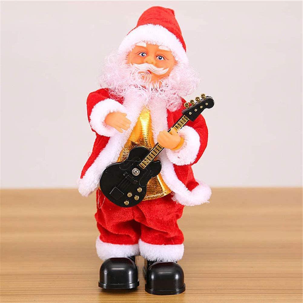 Creatieve Elektrische Kerstman Pop Speelgoed Kerst Zingen Speelgoed Pop Xmas Voor Kinderen Kerstman Speelgoed Dansen Muzikale Verlichting G6S5