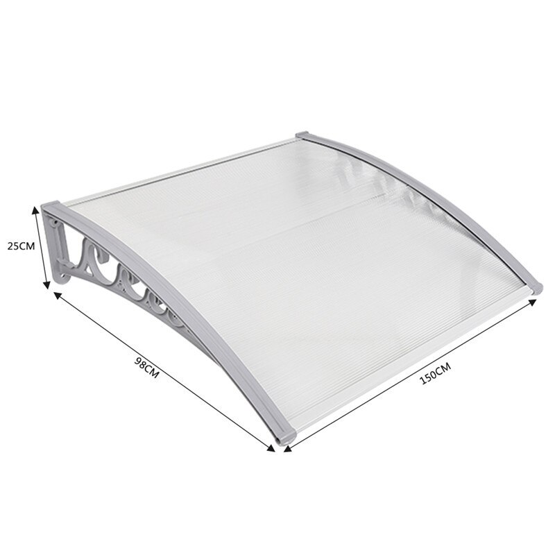 Front Back Deur Venster Luifel Patio Cover Luifel Deur Venster Luifel Tuinhuisjes Outdoor Deur Luifel Luifel Tent Tuin Hwc: 100x150cm