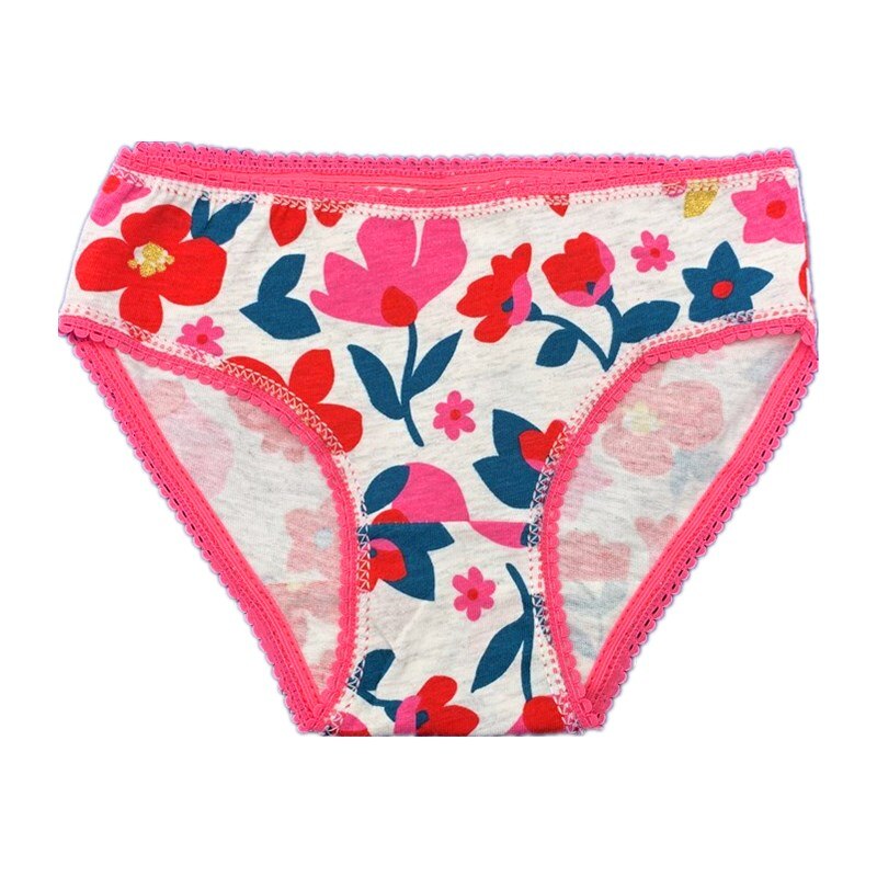 12 pz/lotto mutandine di cotone ragazze bambini slip corti biancheria intima bambino cartone animato mutande tuta 1-12Y