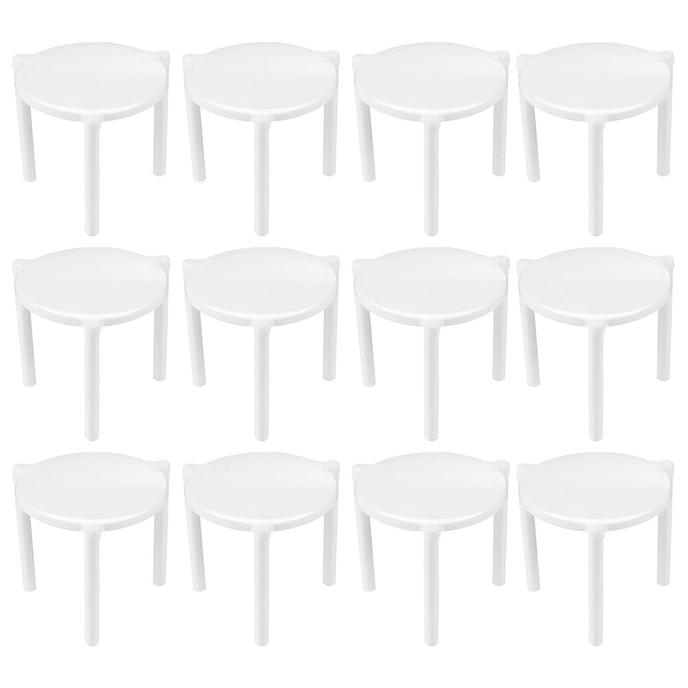 Soporte de plástico para ahorro de Pizza, estante de fijación, pila de trípode, 300 piezas: Default Title