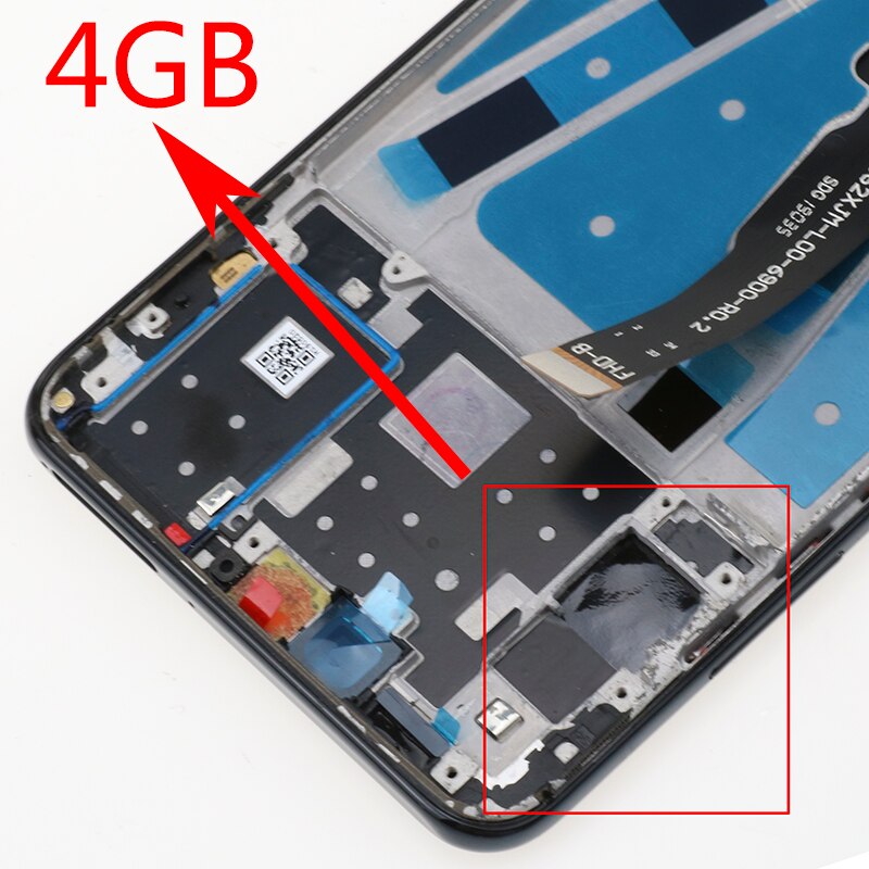 6.15 "lcd original com moldura para huawei p30 lite tela lcd para huawei p30 lite tela nova 4e MAR-LX1 lx2 al01
