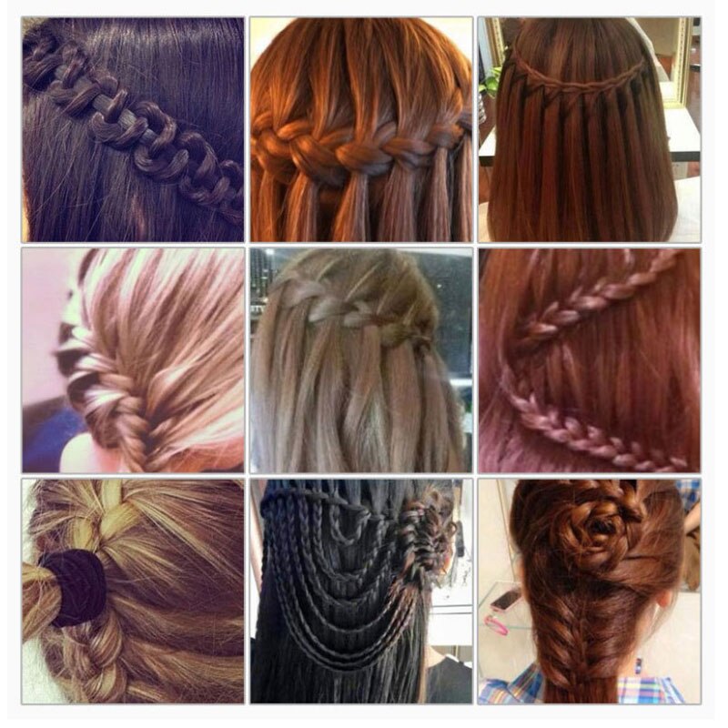 Hair Fast Styling Knotter Smart Electric Braid Machine Twist Braided Curling Iron Tool CNT 66