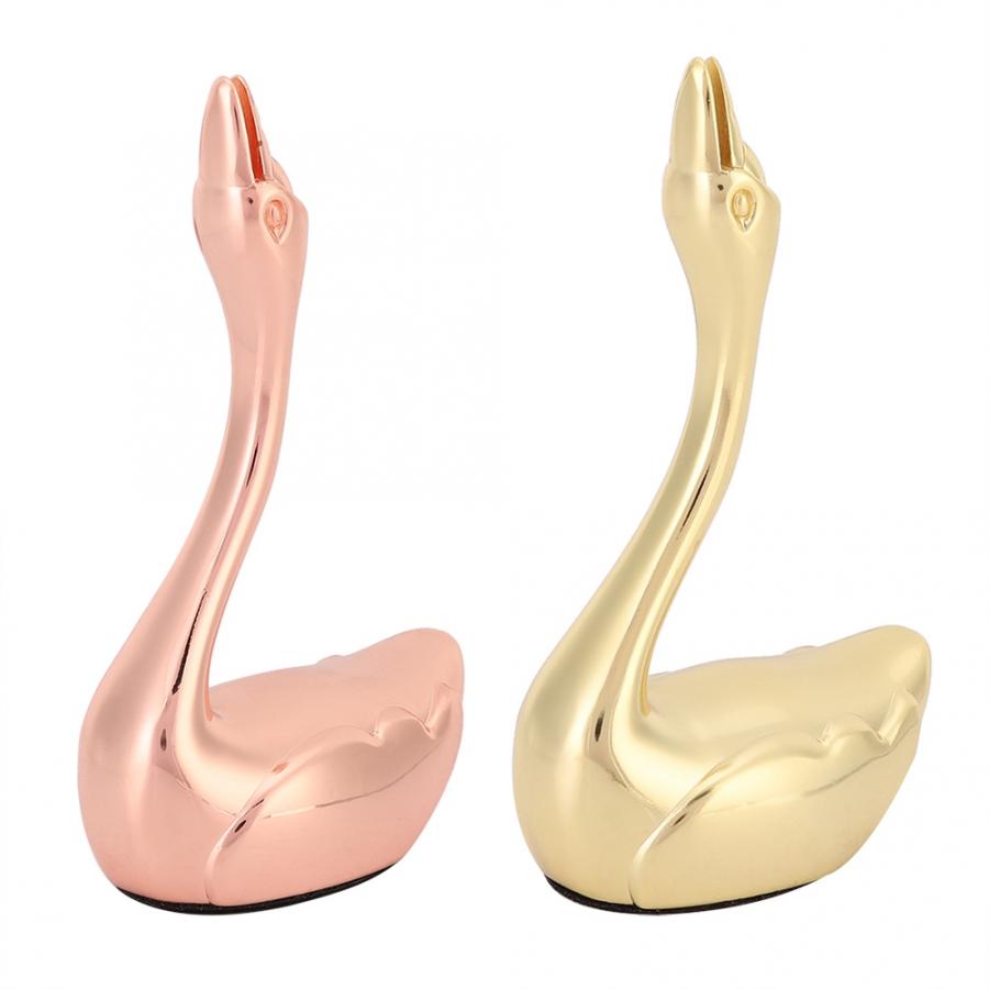 Bröllop bord nummer bord svan bild memo fotokort clip ring hållare dekoration för banketter fest fest riktningsskyltar