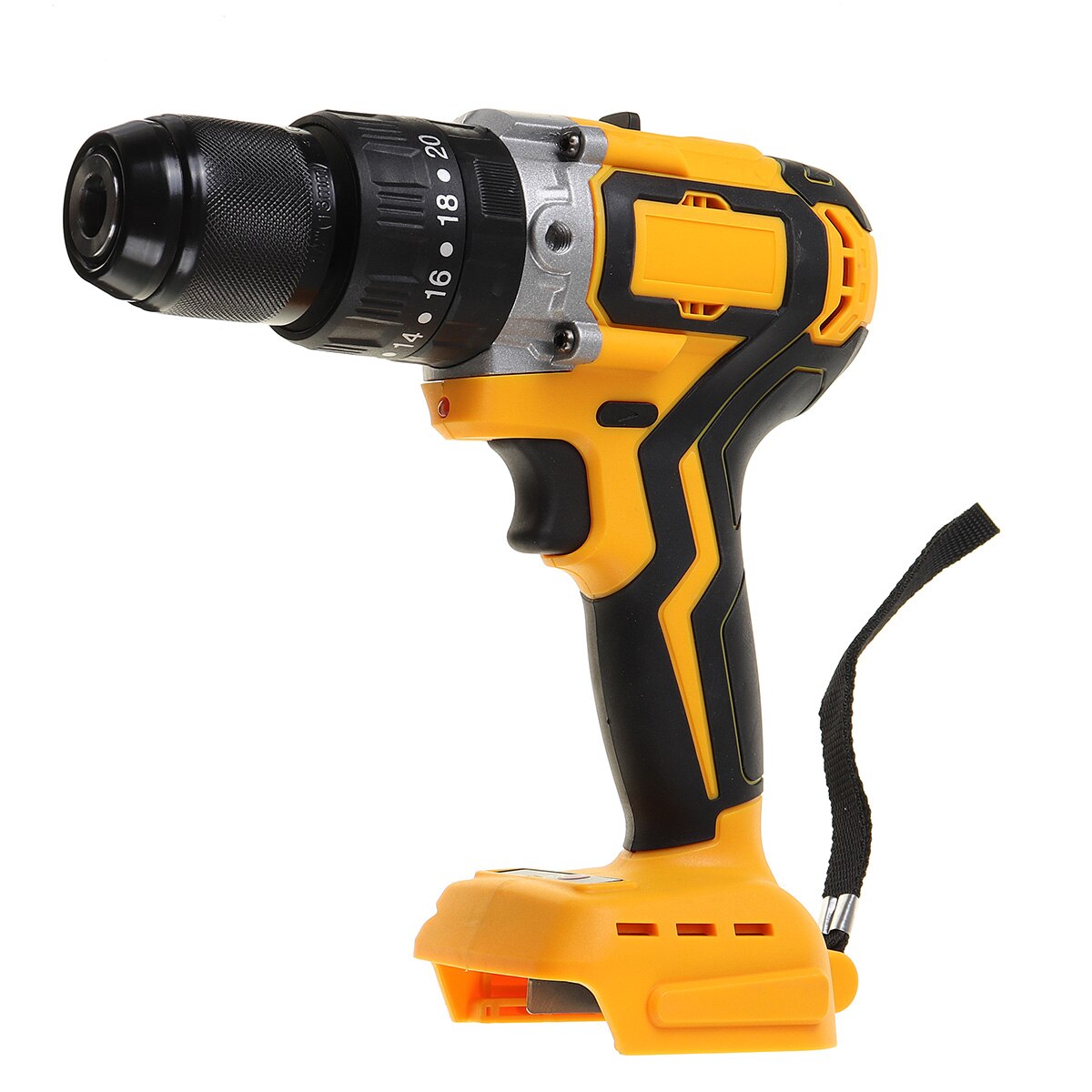 260N.m 13mm Electric Cordless Impact Drill 2 Speed 2800rpm Electric Screwdriver Hammer for Makita 18V Battery (Tool Only)