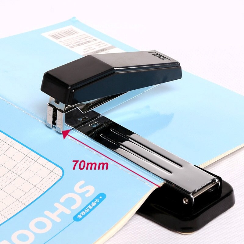 360 Rotatable Heavy Duty Stapler Standard Long Stapler Stapling Use 24/6 26/6 24/8 26/8 Staples Office Bookbinding Supplies