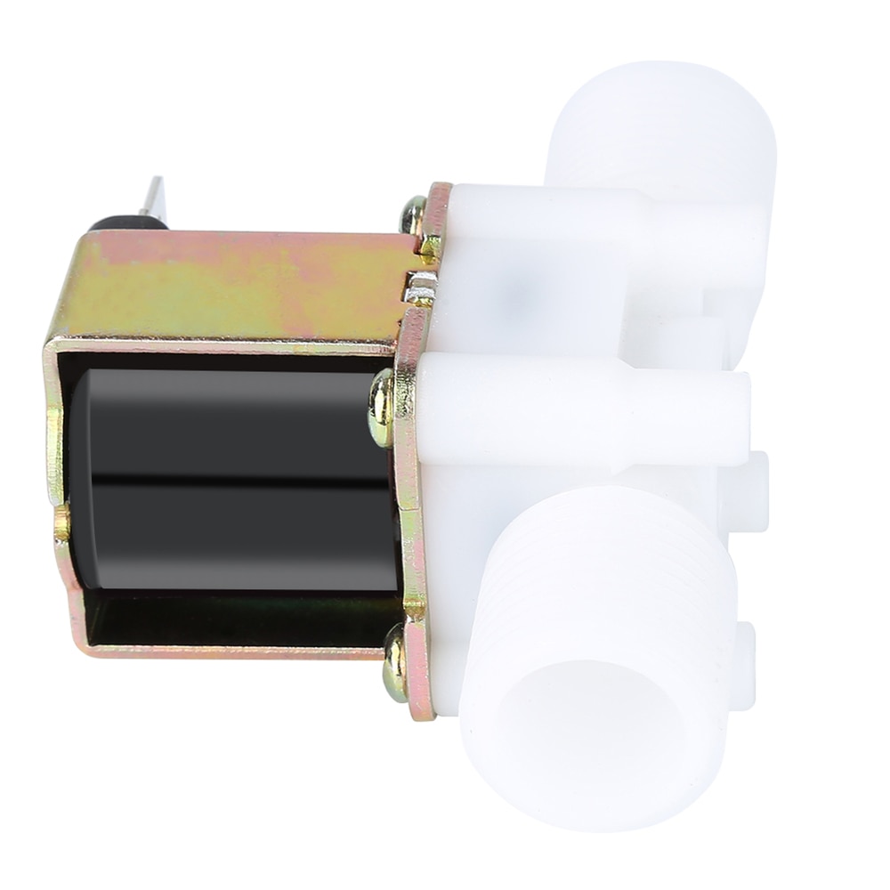 Válvula Solenoide eléctrica de plástico Universal, interruptor de controlador de presión Nominal normalmente cerrado, 12V/24V, 1/2 &quot;N/C