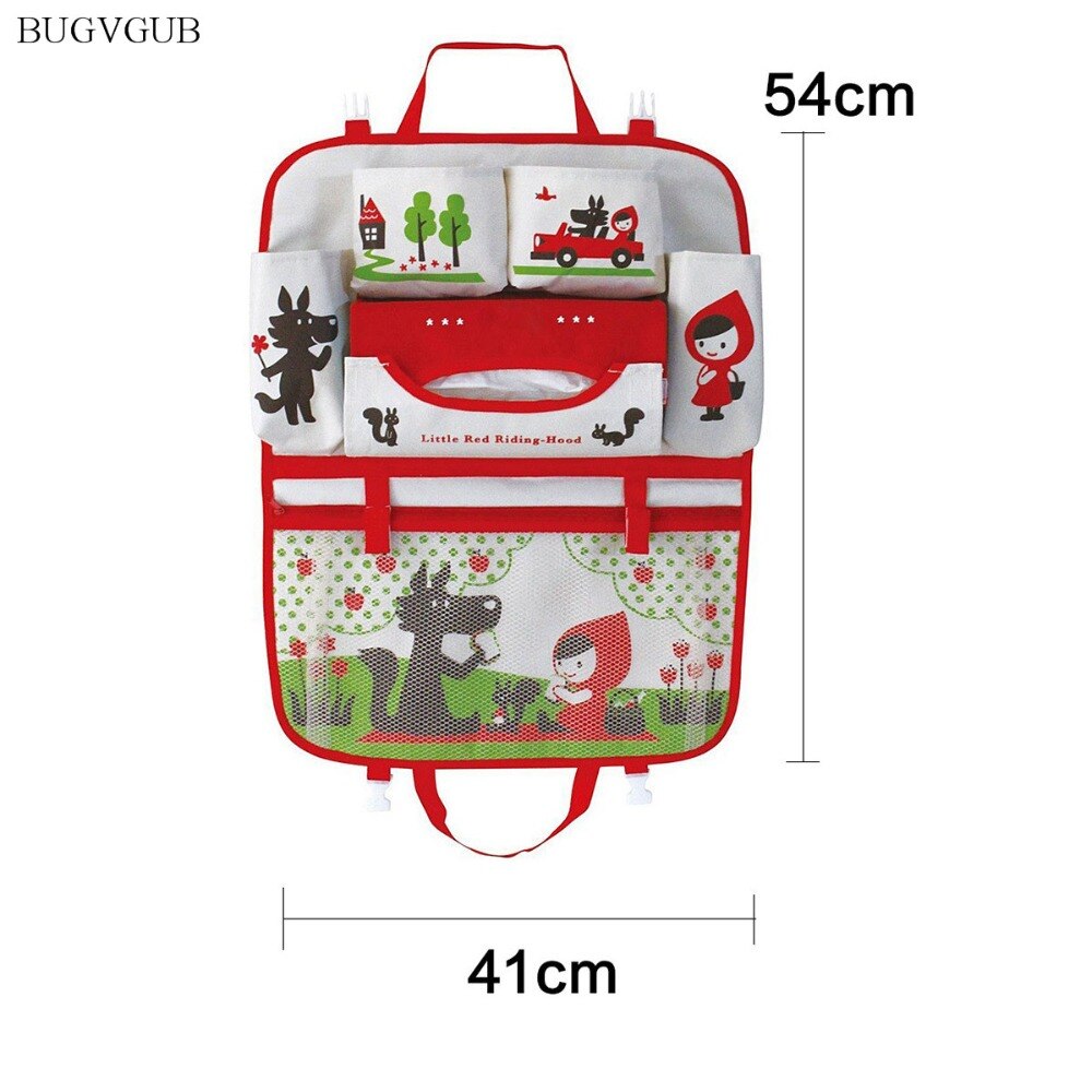 Auto voiture organisateur banquette arrière sac voiture-style titulaire multi-poche siège laine feutre stockage conteneur suspendus boîte voiture stockage pour enfant