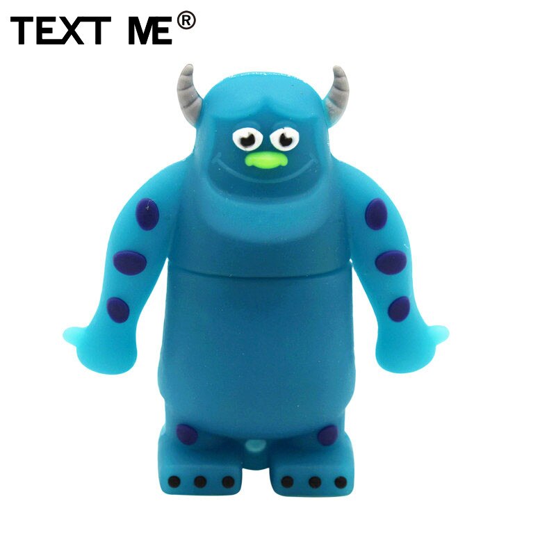 TEXT ME cute cartoon 3 colour Monster University usb flash drive usb 2.0 4GB 8GB 16GB 32GB 64GB pendrive best