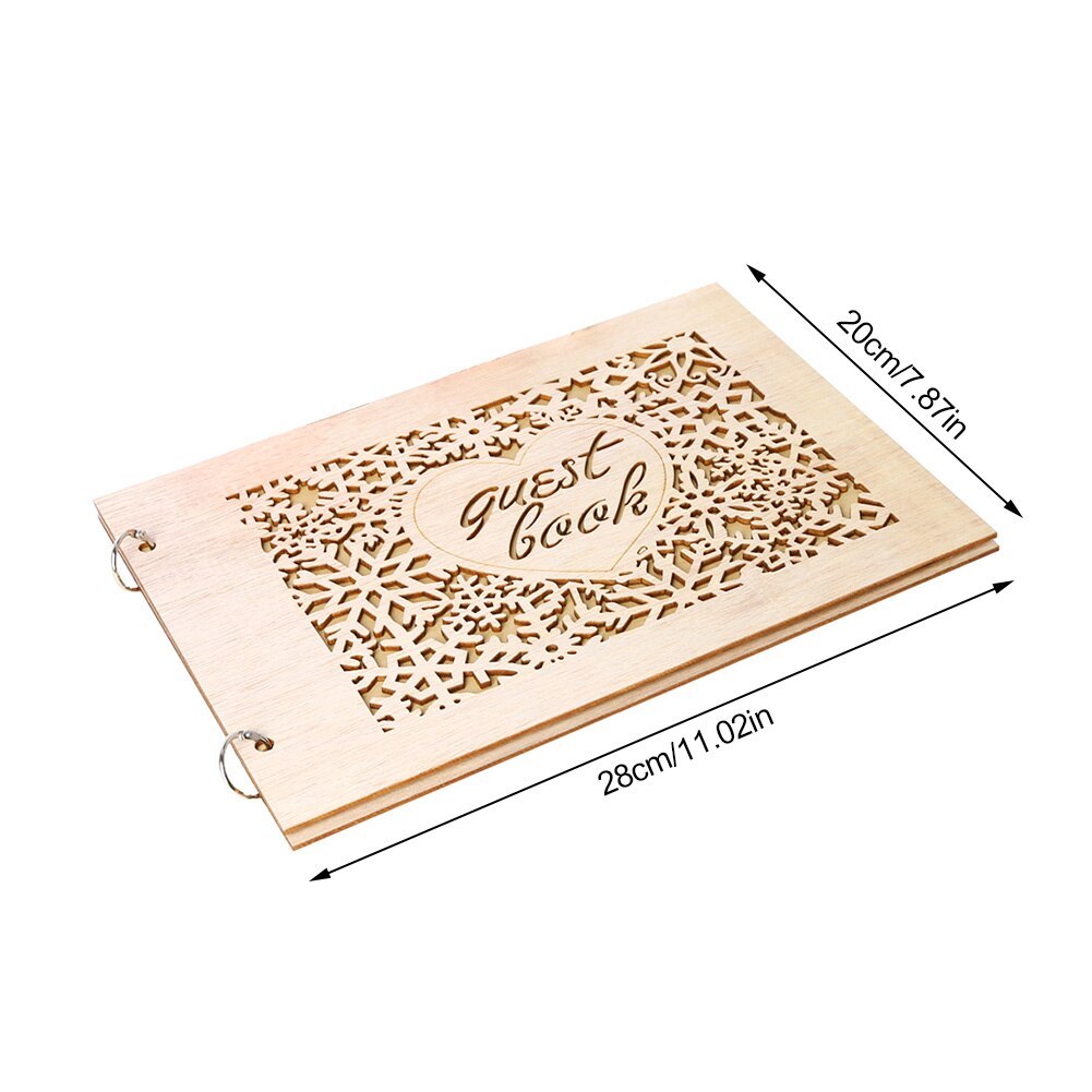 Wedding Guest Book Planner Wedding Wooden Organizer Perfect Crafts For Wedding Book Guest Signature