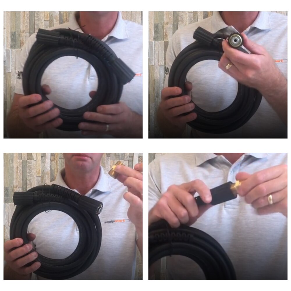 10m Extension Hose K Series High Pressure Washer Hose M22 Connector Female to Male