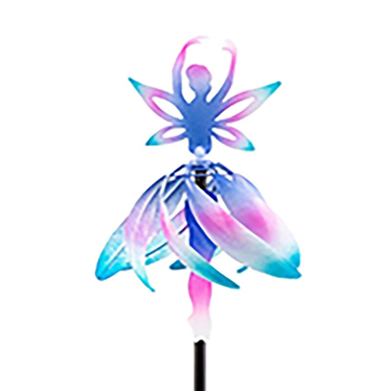Gebühr Ballerina Wind Spinner Farbwechsel Ballett Spinnen Mädchen Windspiele Rotierenden Deck für Garten Hinterhof Dekorative Glockenspiel: Ursprünglich Titel